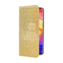 Kryty na mobil | Puzdro Shining Book zlaté – Xiaomi Redmi 7 | Kryty na mobil