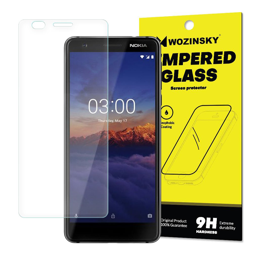 Tvrdené sklo 9H Wozinsky – Nokia 3.1 | Kryty na mobil Kryty na mobil | Tvrdené sklo 9H Wozinsky – Nokia 3.1 | Kryty na mobil