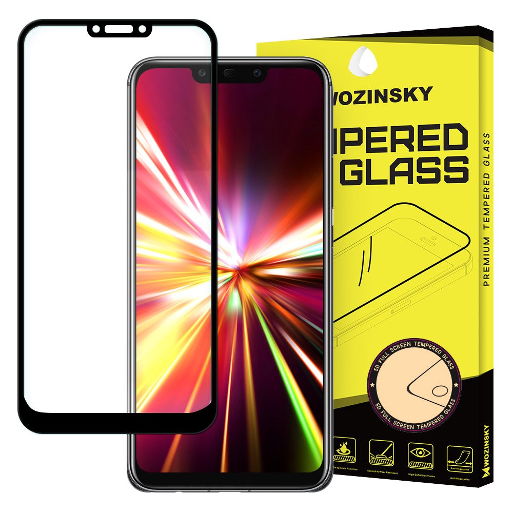 Tvrdené sklo celopovrchové 9H Wozinsky čierne – Huawei Mate 20 Lite | Kryty na mobil Kryty na mobil | Tvrdené sklo celopovrchové 9H Wozinsky čierne – Huawei Mate 20 Lite | Kryty na mobil
