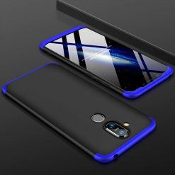 Puzdro 360 Protection modro-čierne – Nokia 8.1 | Kryty na mobil Kryty na mobil | Puzdro 360 Protection modro-čierne – Nokia 8.1 | Kryty na mobil