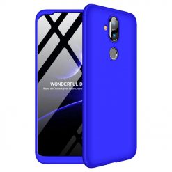 Puzdro 360 Protection modré – Nokia 8.1