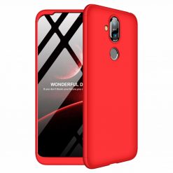 Puzdro 360 Protection červené – Nokia 8.1