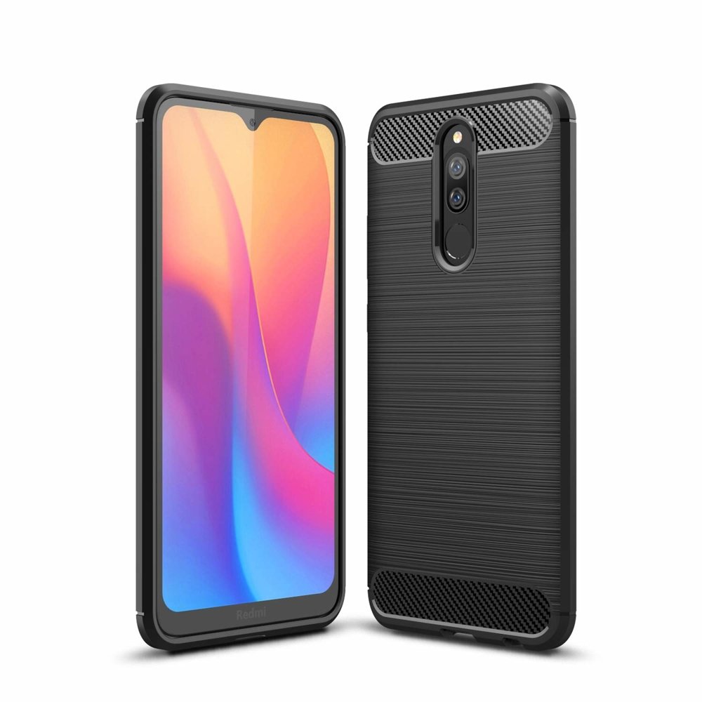 Zadný kryt Carbon čierny – Xiaomi Redmi 8A | Kryty na mobil Kryty na mobil | Zadný kryt Carbon čierny – Xiaomi Redmi 8A | Kryty na mobil