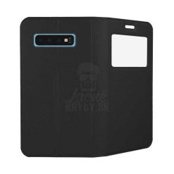Knižkové puzdro Smart Look čierne – Samsung Galaxy S10 | Kryty na mobil Kryty na mobil | Knižkové puzdro Smart Look čierne – Samsung Galaxy S10 | Kryty na mobil