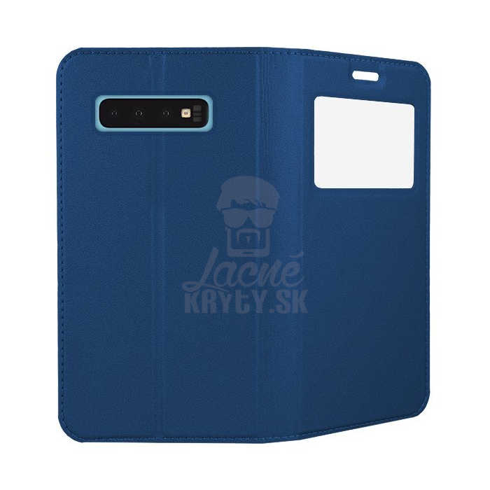 Knižkové puzdro Smart Look modré – Samsung Galaxy S10 | Kryty na mobil Kryty na mobil | Knižkové puzdro Smart Look modré – Samsung Galaxy S10 | Kryty na mobil