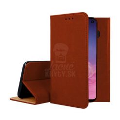 Kryty na mobil | Kožené puzdro Smart Pro hnedé – Samsung Galaxy S10e | Kryty na mobil