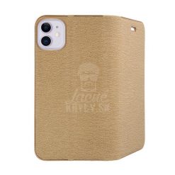 Kryty na mobil | Knižkové puzdro Luna Book zlaté – iPhone 11 | Kryty na mobil