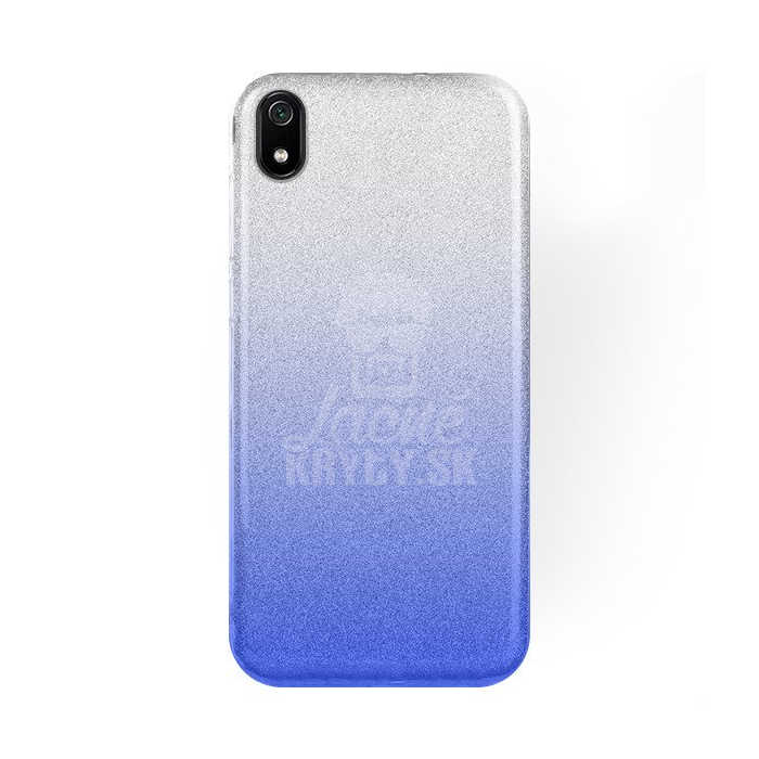 Ligotavý Kryt Forcell Shining transparentno-modrý – Xiaomi Redmi 7A | Kryty na mobil Kryty na mobil | Ligotavý Kryt Forcell Shining transparentno-modrý – Xiaomi Redmi 7A | Kryty na mobil