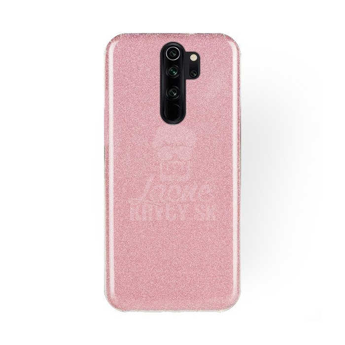 Ligotavý Kryt Forcell Shining ružový – Xiaomi Redmi Note 8 Pro | Kryty na mobil Kryty na mobil | Ligotavý Kryt Forcell Shining ružový – Xiaomi Redmi Note 8 Pro | Kryty na mobil