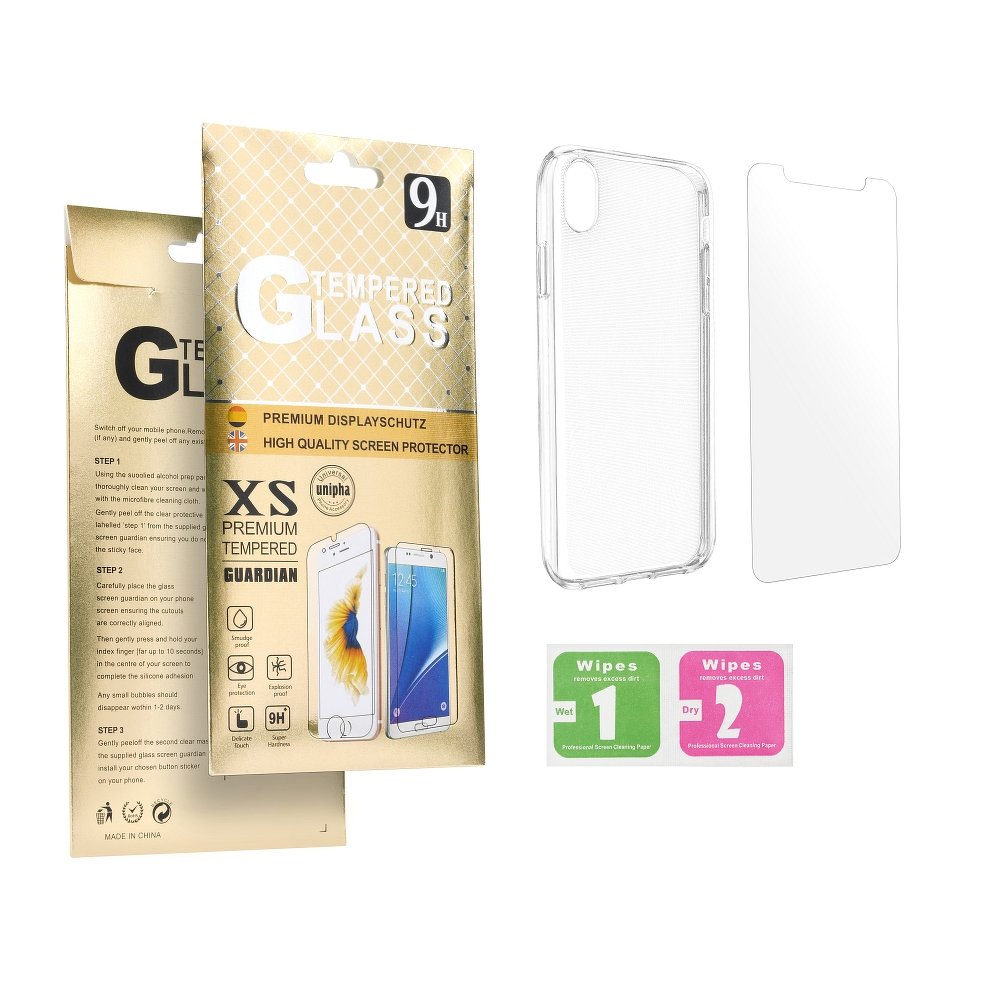Puzdro a tvrdené sklo transparentný set – Xiaomi Redmi Note 8 | Kryty na mobil Kryty na mobil | Puzdro a tvrdené sklo transparentný set – Xiaomi Redmi Note 8 | Kryty na mobil