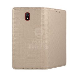 Kryty na mobil | Knižkové puzdro Smart Case Book zlaté – Xiaomi Redmi 8A | Kryty na mobil