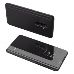 Kryty na mobil | Priehľadný kryt Clear View Case čierny – Xiaomi Redmi Note 8 Pro | Kryty na mobil