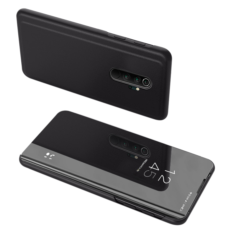 Priehľadný kryt Clear View Case čierny – Xiaomi Redmi Note 8 Pro | Kryty na mobil Kryty na mobil | Priehľadný kryt Clear View Case čierny – Xiaomi Redmi Note 8 Pro | Kryty na mobil
