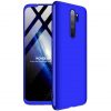 Kryty na mobil | Obojstranné puzdro 360 Full body protection čierno-červené – Xiaomi Redmi Note 8 Pro | Kryty na mobil
