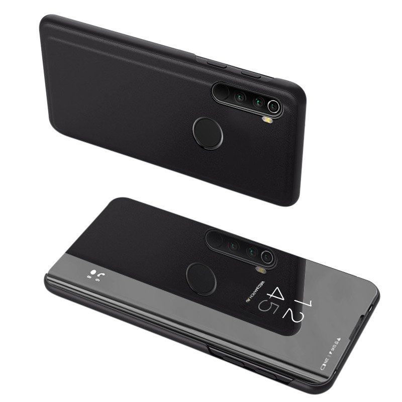 Priehľadný kryt Clear View Case čierny – Xiaomi Redmi Note 8T | Kryty na mobil Kryty na mobil | Priehľadný kryt Clear View Case čierny – Xiaomi Redmi Note 8T | Kryty na mobil