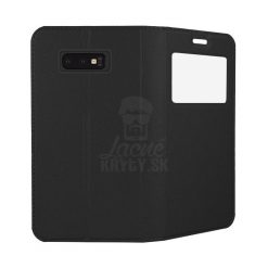 Kryty na mobil | Knižkové puzdro Smart Look čierne – Samsung Galaxy S10e | Kryty na mobil