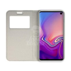 Kryty na mobil | Knižkové puzdro Smart Look zlaté – Samsung Galaxy S10e | Kryty na mobil