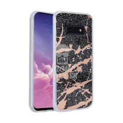 Kryty na mobil | Zadný kryt s potlačou Marble čierny – Samsung Galaxy S10e | Kryty na mobil