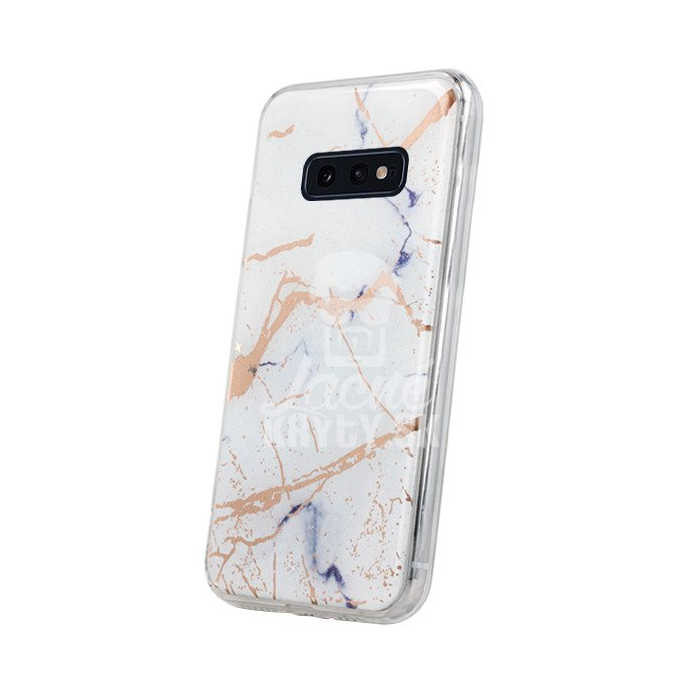 Zadný kryt s potlačou Marble biely – Samsung Galaxy S10e | Kryty na mobil Kryty na mobil | Zadný kryt s potlačou Marble biely – Samsung Galaxy S10e | Kryty na mobil