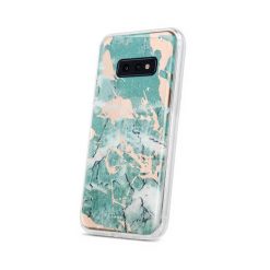 Kryty na mobil | Zadný kryt s potlačou Marble zelený – Samsung Galaxy S10e | Kryty na mobil