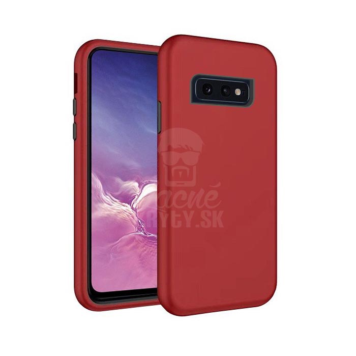 Odolný kryt Defender case červený – Samsung Galaxy S10e | Kryty na mobil Kryty na mobil | Odolný kryt Defender case červený – Samsung Galaxy S10e | Kryty na mobil