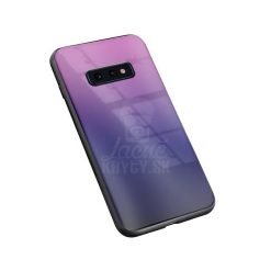 Kryty na mobil | Sklenený kryt Aurora glass ružovo-čierny – Samsung Galaxy S10e | Kryty na mobil