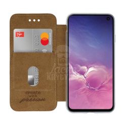 Kryty na mobil | Knižkové puzdro Prime case čierne – Samsung Galaxy S10e | Kryty na mobil