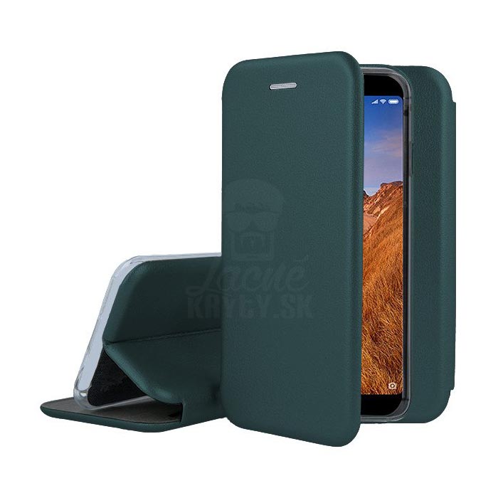 Peňaženkové puzdro Elegance zelené – Xiaomi Redmi 7A | Kryty na mobil Kryty na mobil | Peňaženkové puzdro Elegance zelené – Xiaomi Redmi 7A | Kryty na mobil