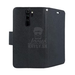 Kryty na mobil | Peňaženkové puzdro Fancy Book čierne – Xiaomi Redmi Note 8 Pro | Kryty na mobil