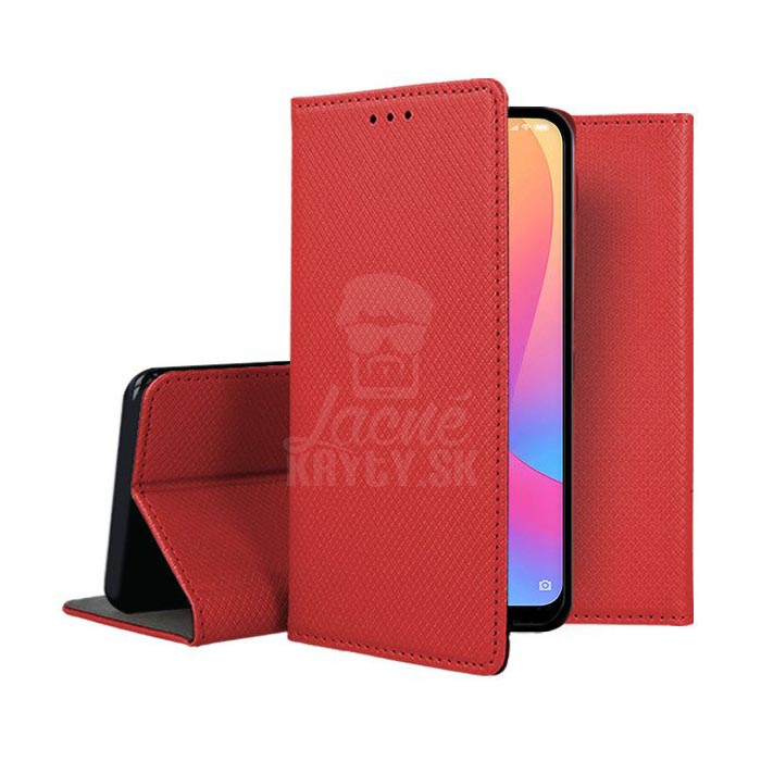 Knižkové puzdro Smart Case Book červené – Xiaomi Redmi Note 8T | Kryty na mobil Kryty na mobil | Knižkové puzdro Smart Case Book červené – Xiaomi Redmi Note 8T | Kryty na mobil