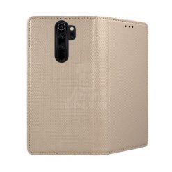 Kryty na mobil | Knižkové puzdro Smart Case Book zlaté – Xiaomi Redmi Note 8 Pro | Kryty na mobil