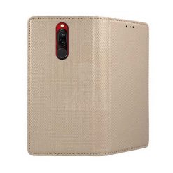 Knižkové puzdro Smart Case Book zlaté – Xiaomi Redmi 8