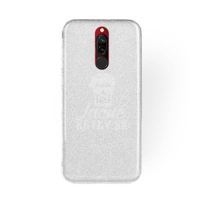 Ligotavý Kryt Forcell Shining strieborný – Xiaomi Redmi 8 / Redmi 8A | Kryty na mobil Kryty na mobil | Ligotavý Kryt Forcell Shining strieborný – Xiaomi Redmi 8 / Redmi 8A | Kryty na mobil