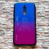 Kryty na mobil | Sklenený kryt Gradient glass červeno-čierny – Xiaomi Redmi 8 | Kryty na mobil