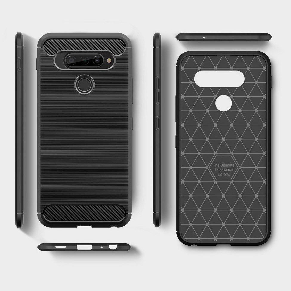Zadný kryt Carbon čierny – LG K50S | Kryty na mobil Kryty na mobil | Zadný kryt Carbon čierny – LG K50S | Kryty na mobil