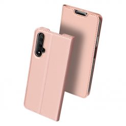 Kryty na mobil | Knižkové puzdro Dux Ducis Skin Pro ružové – Honor 20 / Huawei Nova 5T | Kryty na mobil