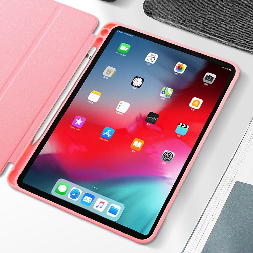 Knižkové puzdro Dux Ducis Domo Tablet ružové – iPad Mini 2019 | Kryty na mobil Kryty na mobil | Knižkové puzdro Dux Ducis Domo Tablet ružové – iPad Mini 2019 | Kryty na mobil
