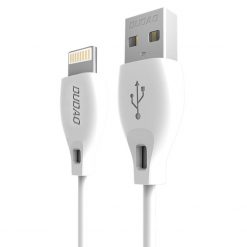 Kryty na mobil | Lightning kábel dátový Dudao L4L 2,1A 2m biely | Kryty na mobil
