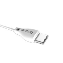 Kryty na mobil | Dátový Kábel Dudao L4T 2,1A Usb-C 2M Biely | Kryty na mobil