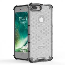 Odolný kryt Honeycomb Armor transparentný – iPhone 7 Plus / 8 Plus