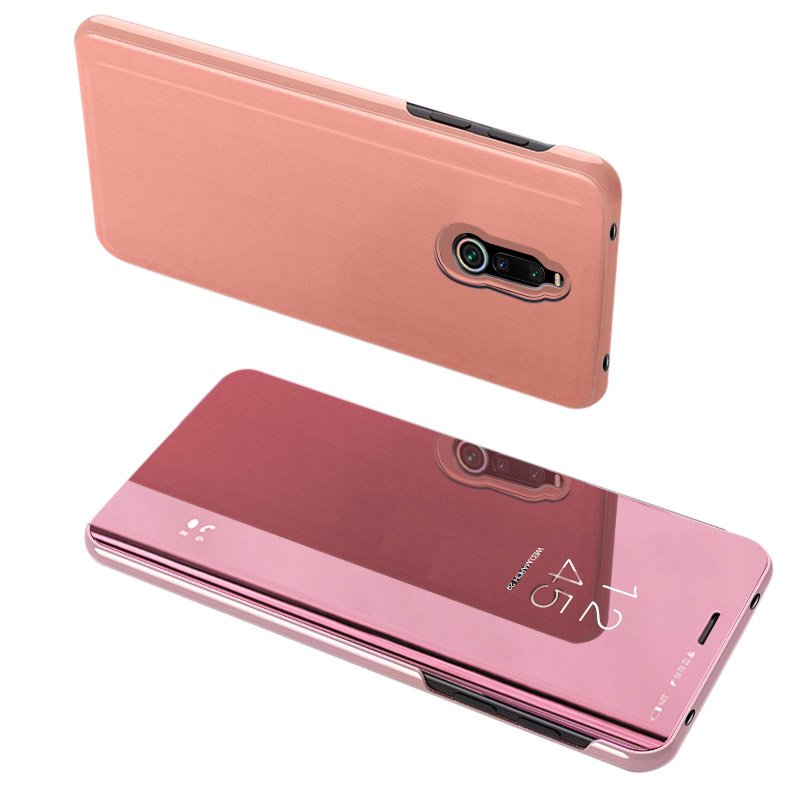 Priehľadný kryt Clear View Case ružový – Xiaomi Redmi 8 | Kryty na mobil Kryty na mobil | Priehľadný kryt Clear View Case ružový – Xiaomi Redmi 8 | Kryty na mobil
