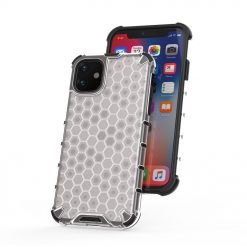 Kryty na mobil | Odolný kryt Honeycomb Armor transparentný – iPhone 11 | Kryty na mobil