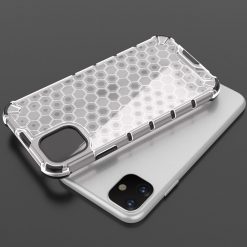 Kryty na mobil | Odolný kryt Honeycomb Armor transparentný – iPhone 11 | Kryty na mobil