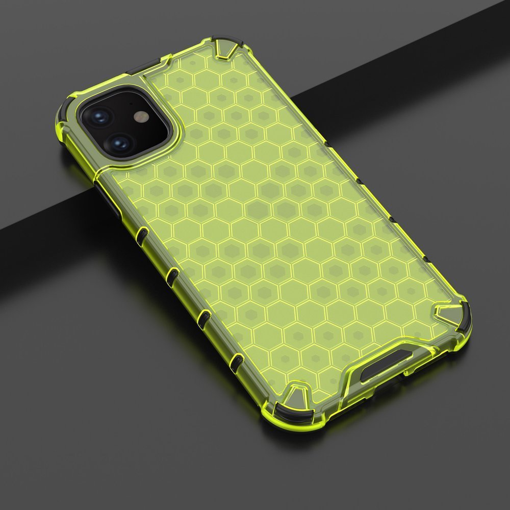 Odolný kryt Honeycomb Armor zelený – iPhone 11 | Kryty na mobil Kryty na mobil | Odolný kryt Honeycomb Armor zelený – iPhone 11 | Kryty na mobil