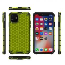 Odolný kryt Honeycomb Armor zelený – iPhone 11 | Kryty na mobil Kryty na mobil | Odolný kryt Honeycomb Armor zelený – iPhone 11 | Kryty na mobil