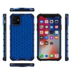 Kryty na mobil | Odolný kryt Honeycomb Armor modrý – iPhone 11 | Kryty na mobil
