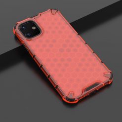 Kryty na mobil | Odolný kryt Honeycomb Armor červený – iPhone 11 | Kryty na mobil