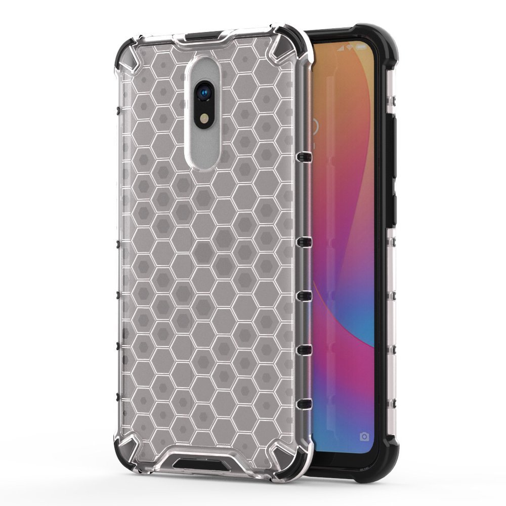 Odolný kryt Honeycomb Armor transparentný – Xiaomi Redmi 8 / Redmi 8A | Kryty na mobil Kryty na mobil | Odolný kryt Honeycomb Armor transparentný – Xiaomi Redmi 8 / Redmi 8A | Kryty na mobil