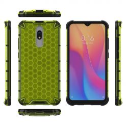 Odolný kryt Honeycomb Armor zelený – Xiaomi Redmi 8 / Redmi 8A