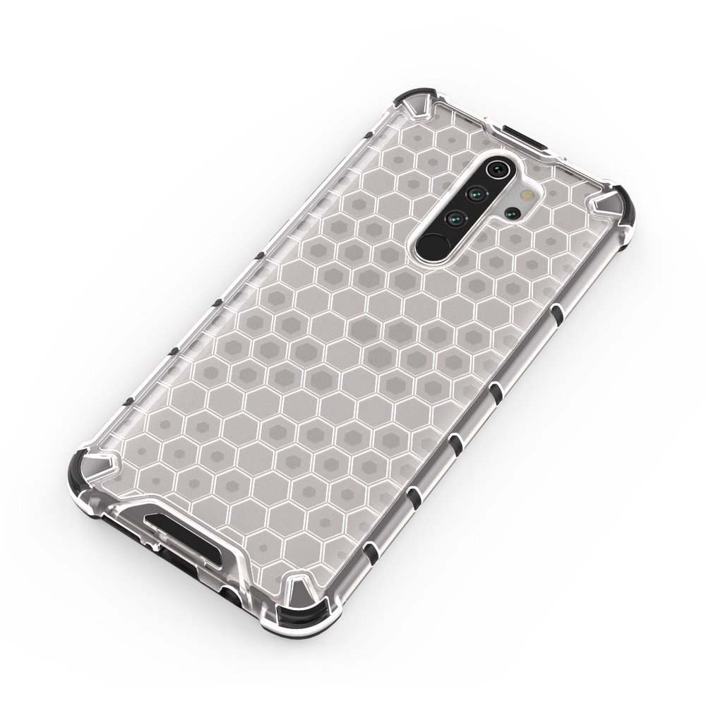 Odolný kryt Honeycomb Armor transparentný – Xiaomi Redmi Note 8 Pro | Kryty na mobil Kryty na mobil | Odolný kryt Honeycomb Armor transparentný – Xiaomi Redmi Note 8 Pro | Kryty na mobil
